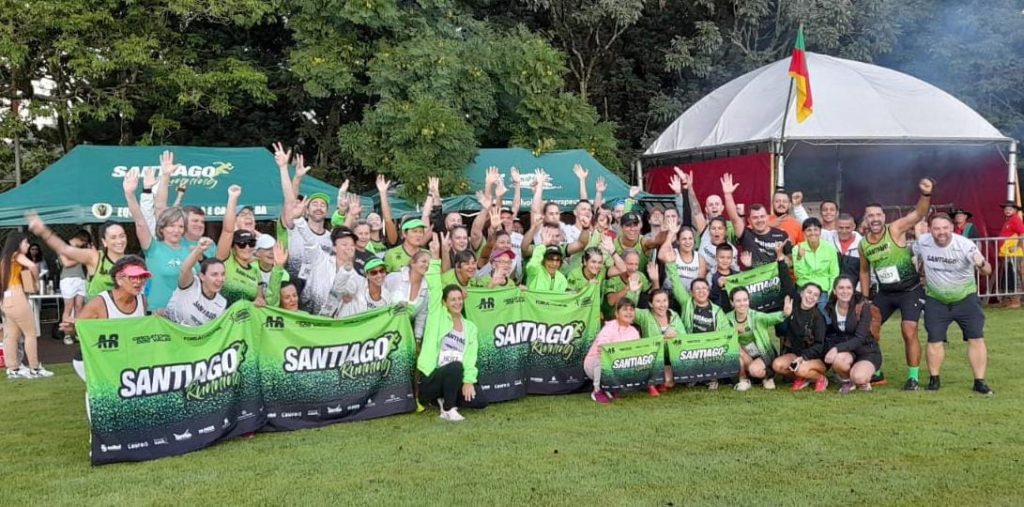 Atletas da Santiago Running se destacam na Maratona do Vinho Giro do Vale